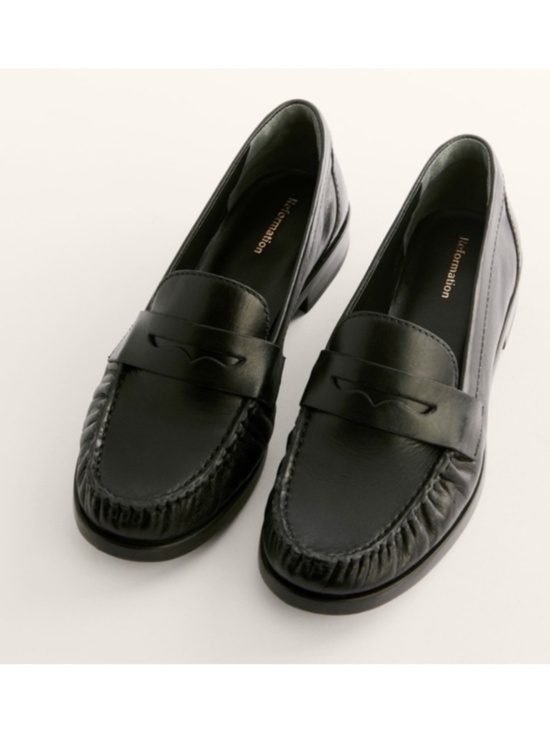 Reformation Shoes - Reformation Ani Loafer Black